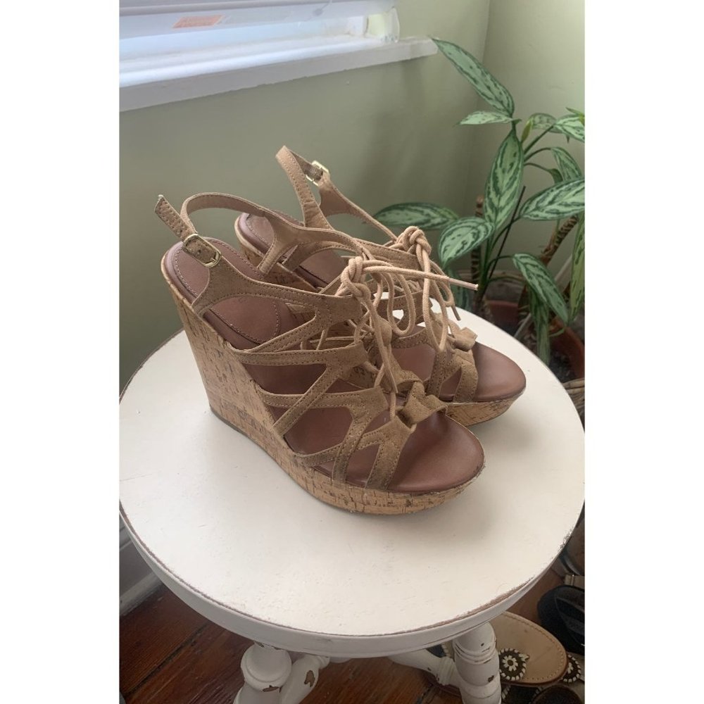 Mossimo Strappy Wedges (8.5)